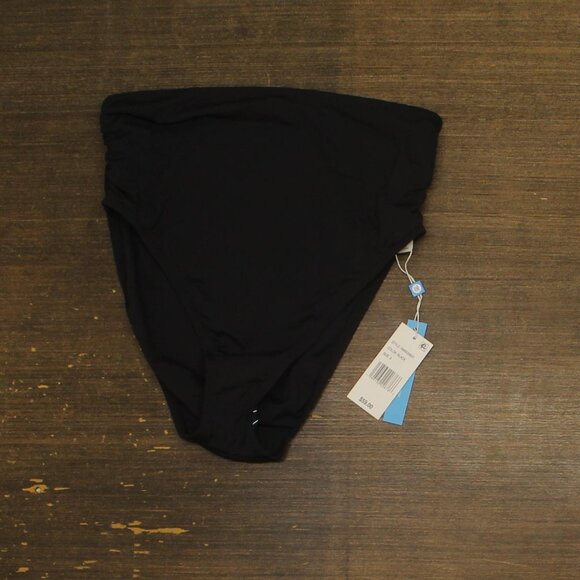 NWT Bleu Rod Beattie Womens Kore High-Waist Bikini Bottom RBKK00924 Black 8 - Picture 3 of 7